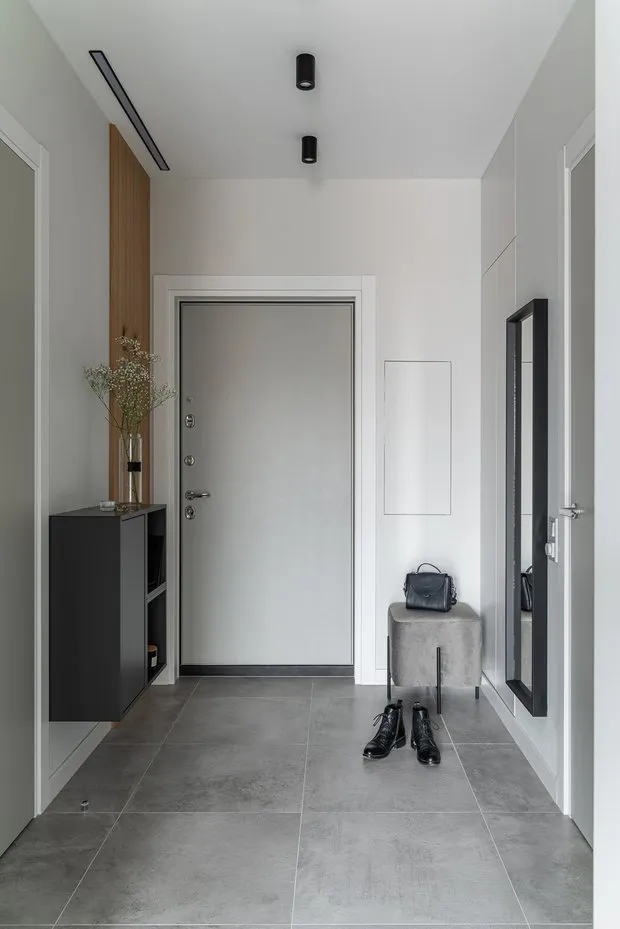 Foto: estilo minimalista, apartamento pequeño de 40-60 m² – fotos en nuestro sitio web