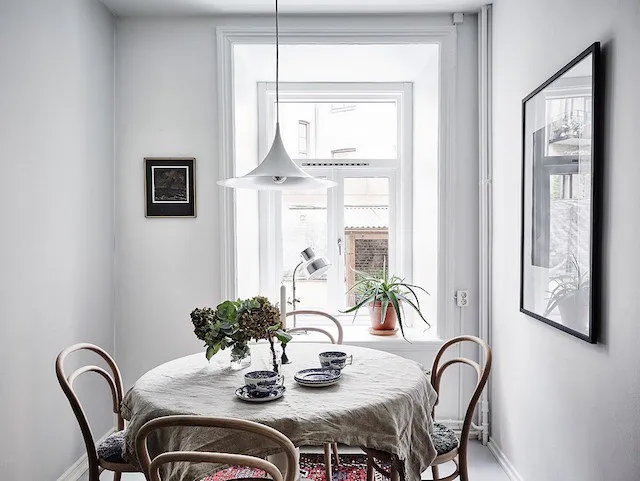 图片：北欧风格厨房与餐厅，装饰与DIY，公寓，哥德堡 – 我们网站上的照片