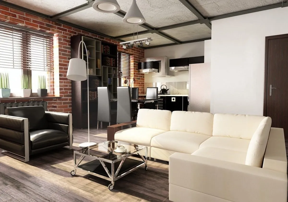 Фотографія: Гостьова в стилі Лофт, Поради – фото на нашому сайті