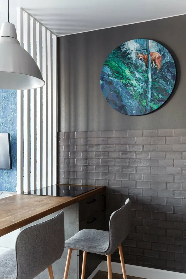 Foto: en estilo minimalista, Apartamento pequeño - foto en nuestro sitio web