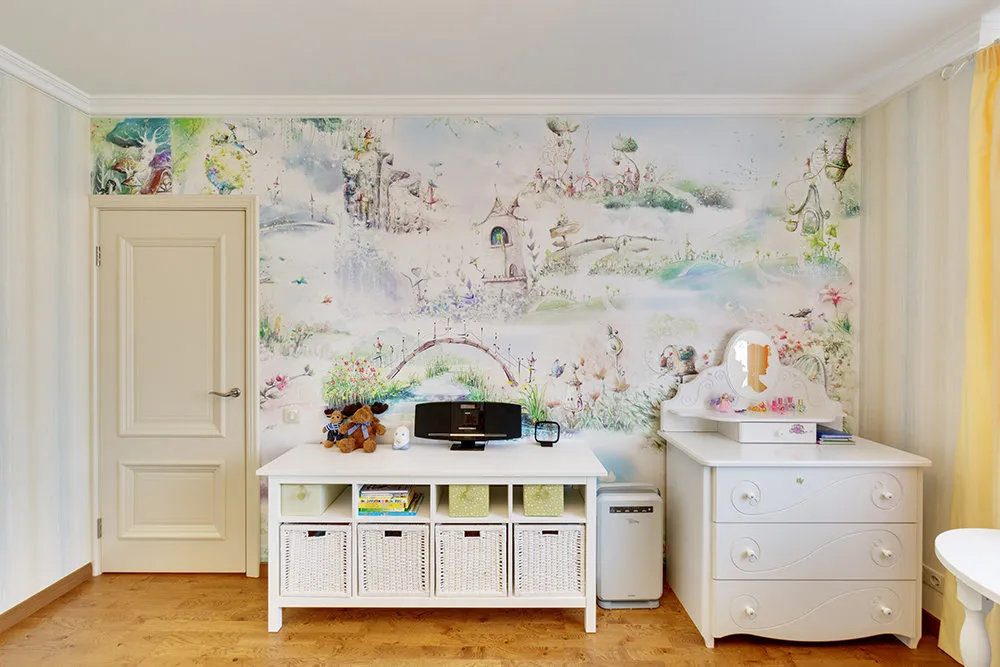 图片：经典风格儿童房室内装饰 – 我们网站上的照片