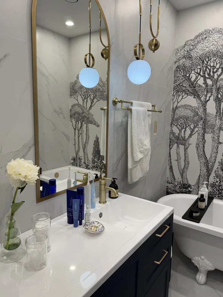 Foto: en estilo minimalista, vivienda de pequeño tamaño, apartamento, Proyecto del día, 1 habitación, hasta 40 metros cuadrados, minimalismo con elementos de diseño moderno – foto en nuestro sitio web