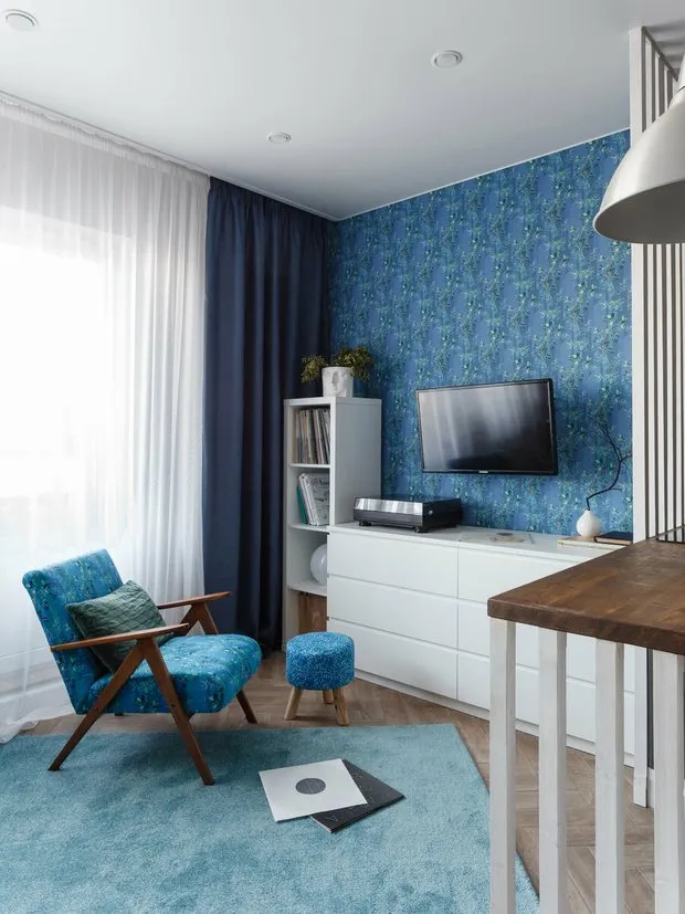 Foto: en estilo minimalista, Apartamento pequeño - foto en nuestro sitio web