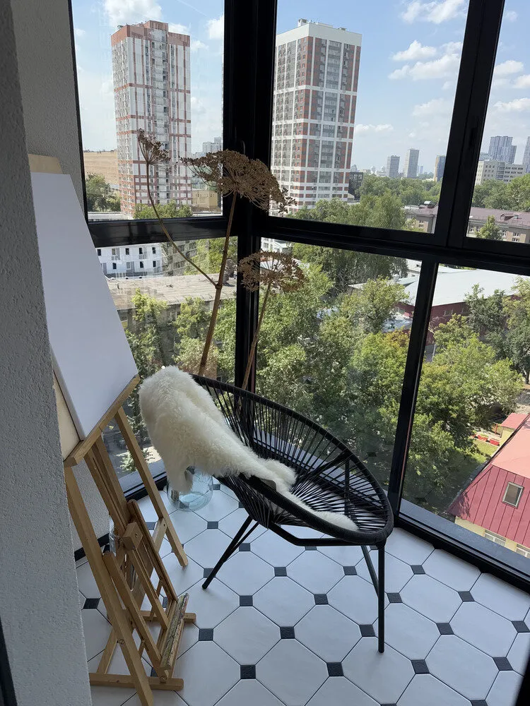 Foto: en estilo minimalista, vivienda de pequeño tamaño, apartamento, Proyecto del día, 1 habitación, hasta 40 metros cuadrados, minimalismo con elementos de diseño moderno – foto en nuestro sitio web