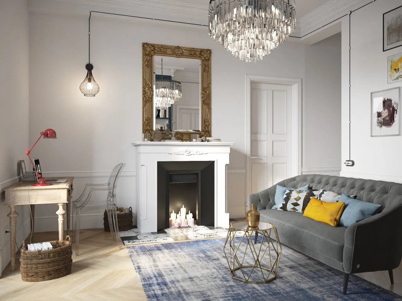 照片: loft, 现代, 折中主义, 公寓, 每周项目, 图拉区, 阿亚·利索娃, 砖房, 四间或更多房间, 超过90平方米, 装饰百科全书——我们网站上的照片