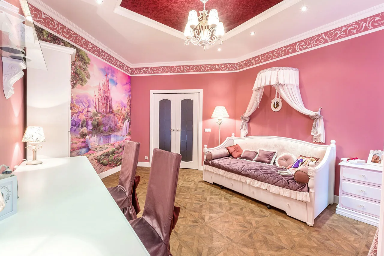 图片：经典风格儿童房室内装饰 – 我们网站上的照片