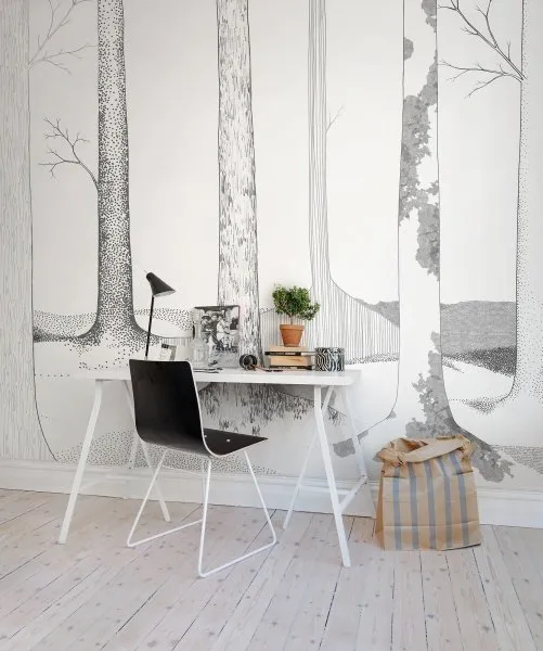 图片：极简风格办公室室内装饰 – 我们网站上的照片