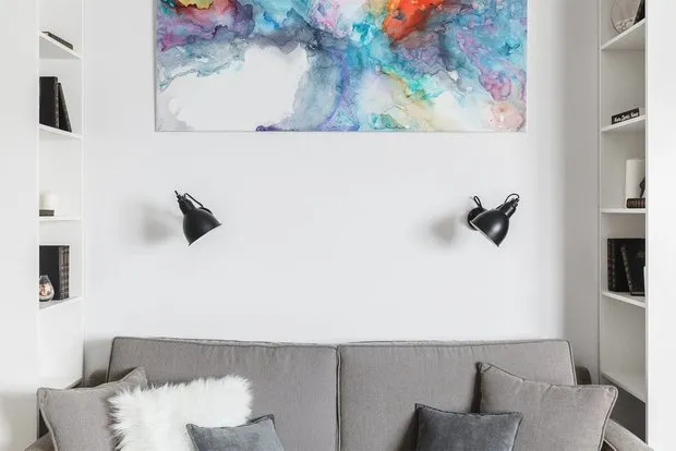 Foto: estilo minimalista, apartamento pequeño - fotos en nuestro sitio web