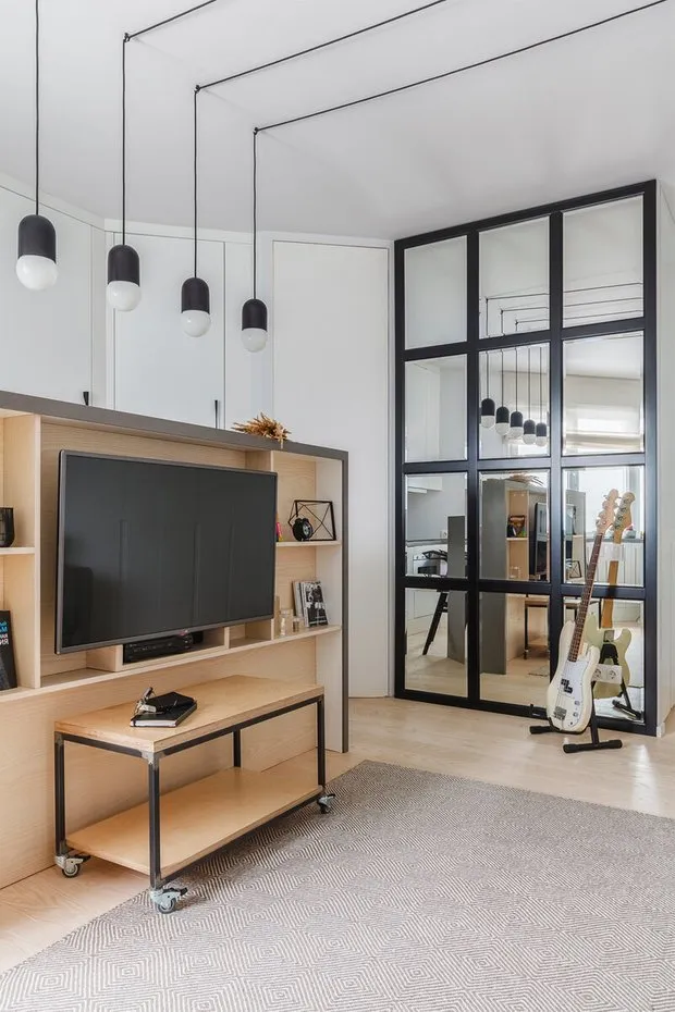 Foto: estilo minimalista, apartamento pequeño - fotos en nuestro sitio web