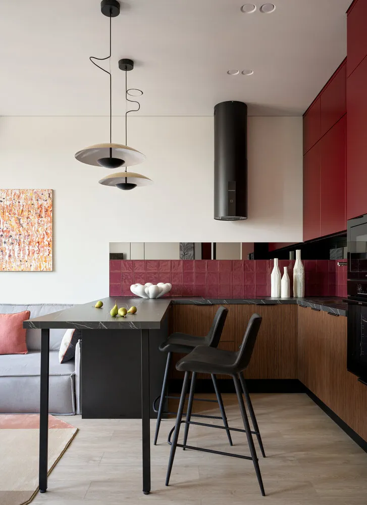 Foto: estilo, consejos, 1 habitación, 40-60 metros, Natalia Fedorova – foto en nuestro sitio web