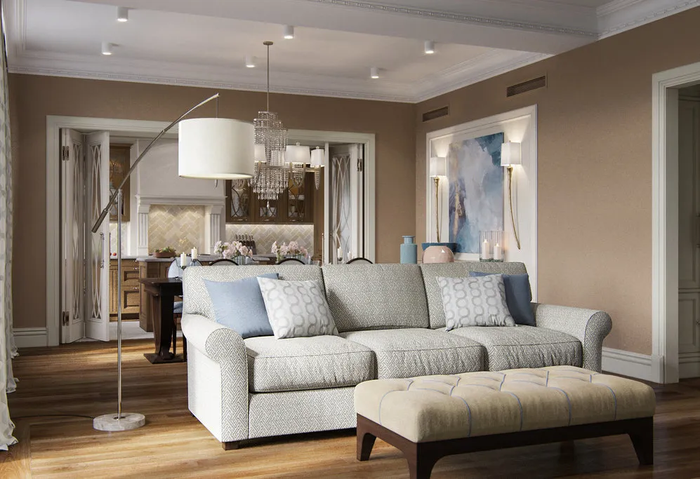 Фотография: Гостиная в стиле Классический, Советы – фото на нашем сайте
