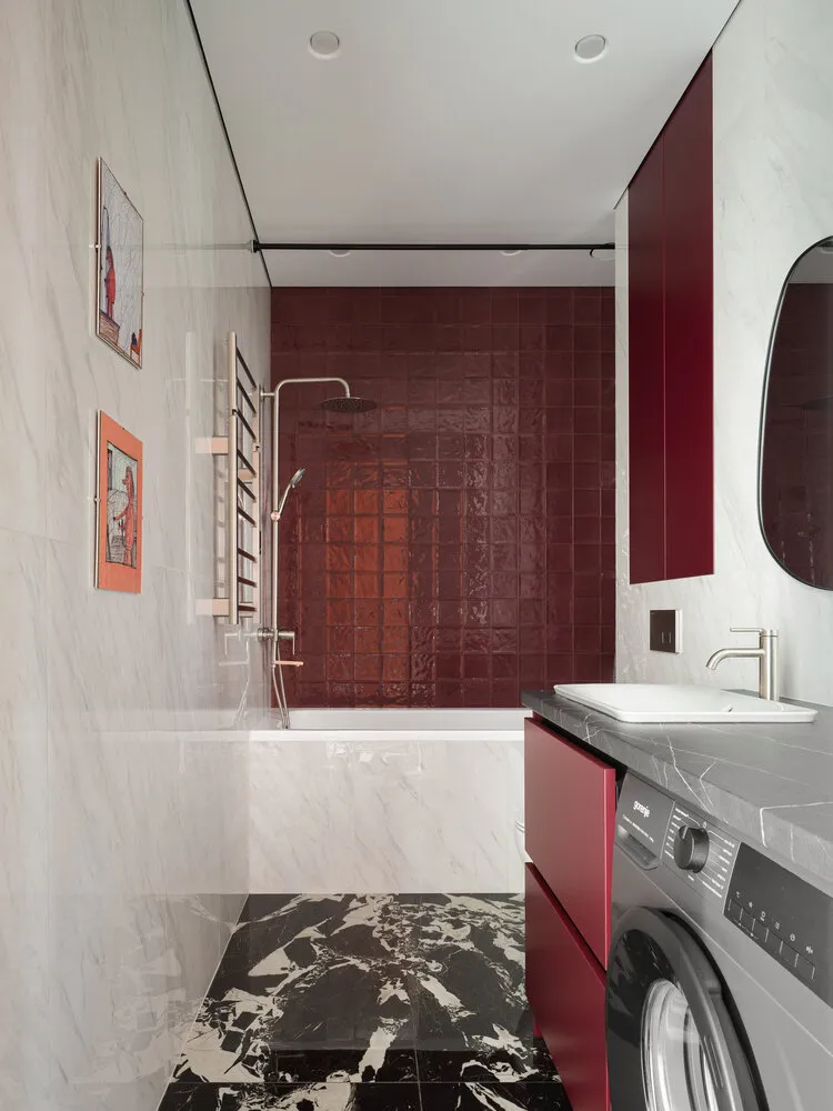 Foto: estilo, consejos, 1 habitación, 40-60 metros, Natalia Fedorova – foto en nuestro sitio web