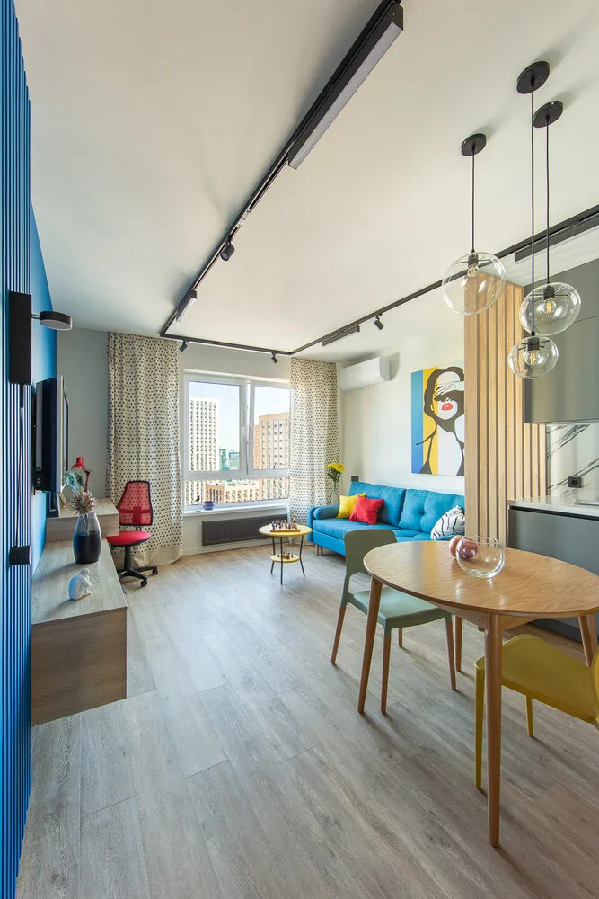 Foto: estilo moderno, apartamento, proyecto de la semana, Moscú, 2 habitaciones, 40-60 metros, Loft&Home, Irina Minaeva – foto en nuestro sitio web