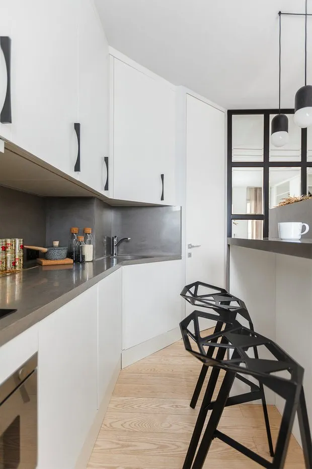 Foto: estilo minimalista, apartamento pequeño - fotos en nuestro sitio web