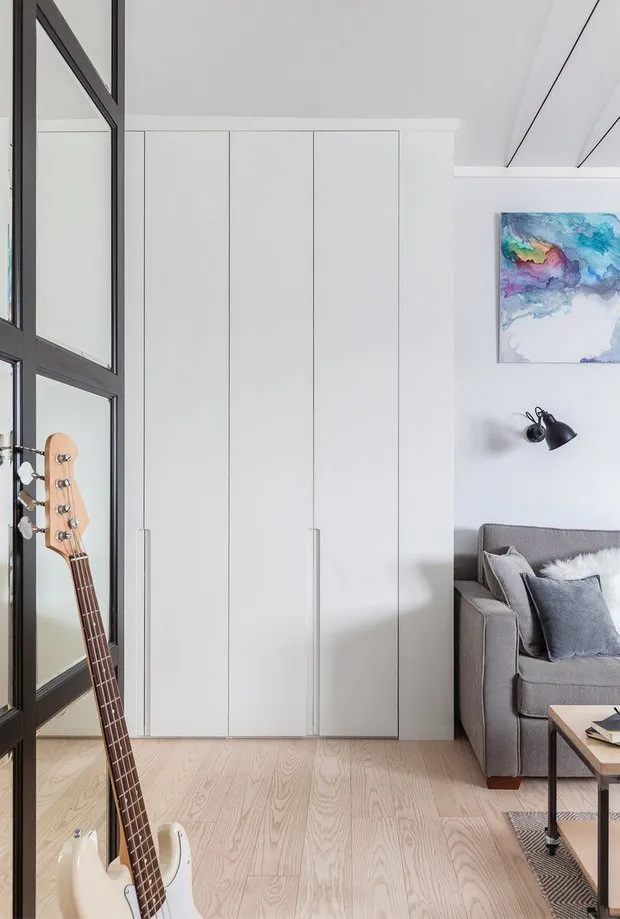 Foto: estilo minimalista, apartamento pequeño - fotos en nuestro sitio web