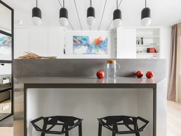 Foto: estilo minimalista, apartamento pequeño - fotos en nuestro sitio web