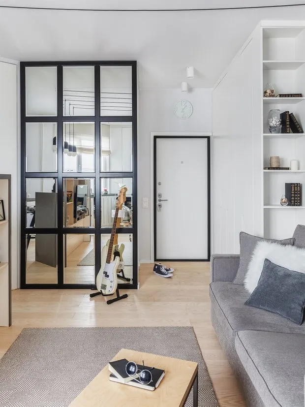 Foto: estilo minimalista, apartamento pequeño - fotos en nuestro sitio web