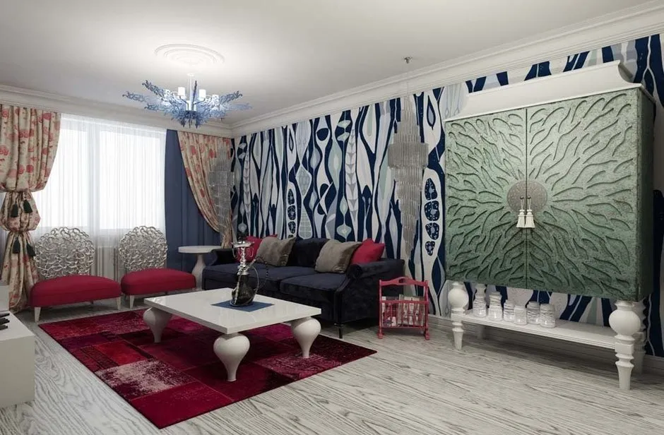 照片：时尚，客厅，普罗旺斯与乡村风格，古典，北欧，东方，公寓，房屋，装饰，技巧，极简主义，乡村，生态，装饰百科全书——我们网站上的照片