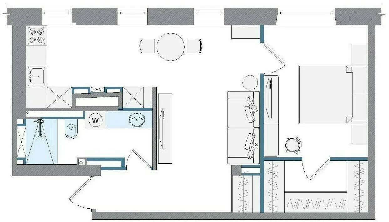 Photo: Stalin-era, Redesign, Apartment – photos on our website