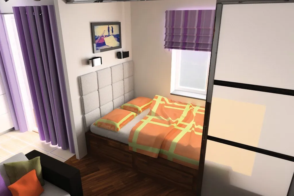 照片:现代风格卧室 – 我们网站上的照片