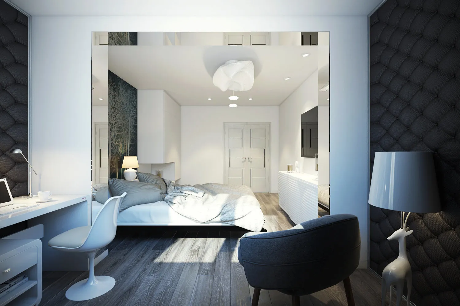 Фотография: Спальня в стиле Современный, Советы – фото на нашем сайте