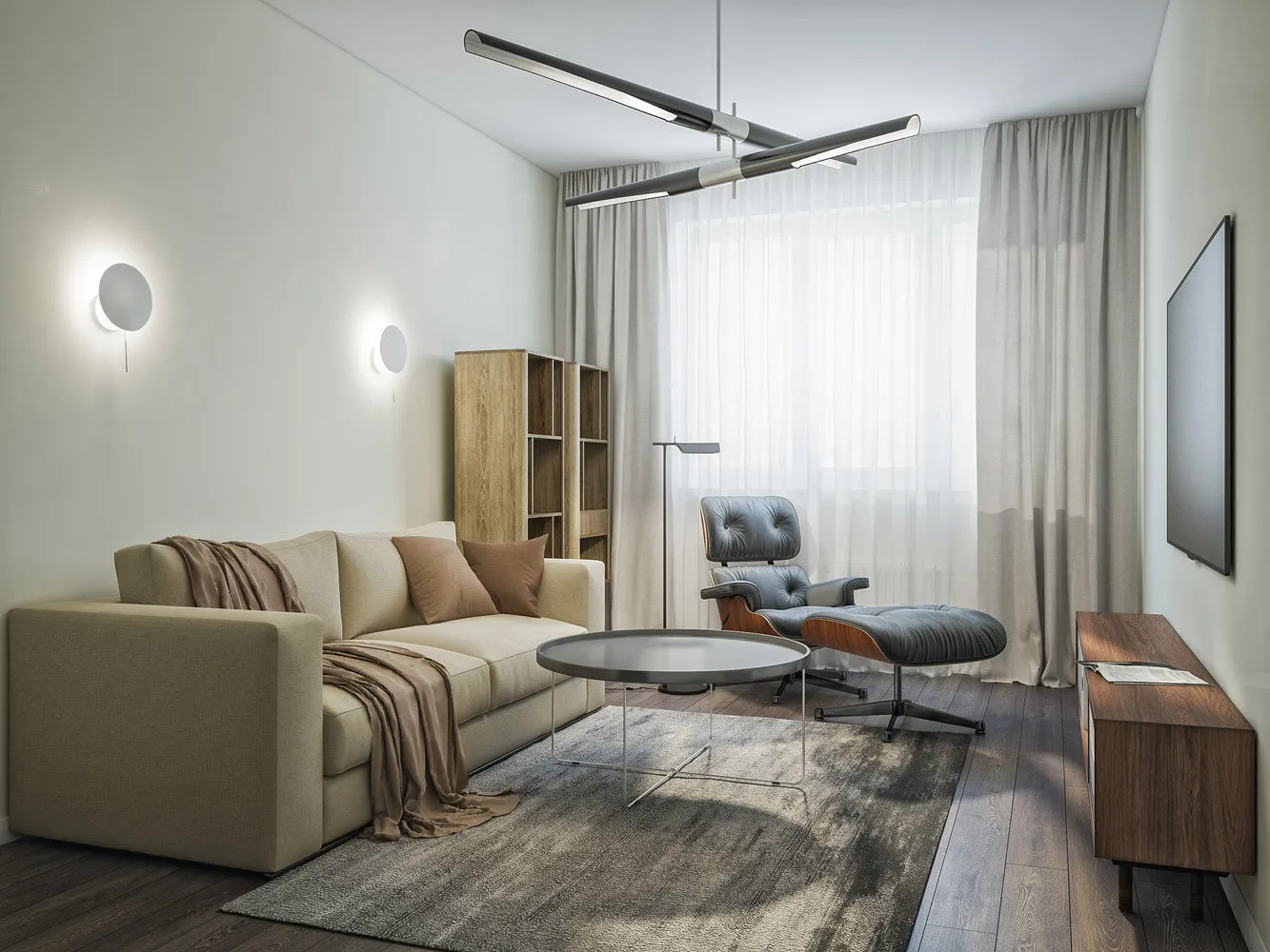 Фотография: Гостиная в стиле Минимализм, Советы – фото на нашем сайте