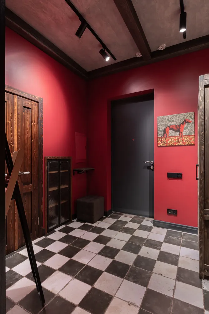 Фотографія: Прихожа в стилі Лофт, Квартира, Студія, Перепланування, VizDiz – фото на нашому сайті