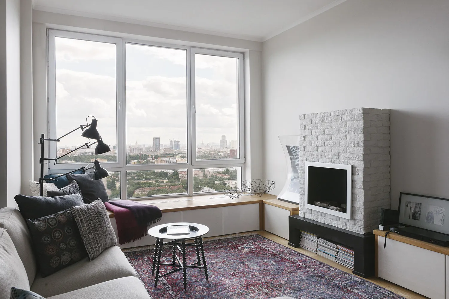 照片:现代风格客厅,建议 – 我们网站上的照片