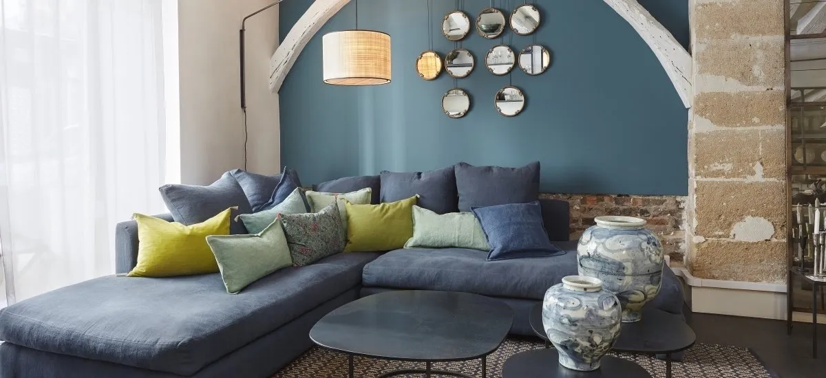 照片：东方风格客厅， – 我们网站上的照片