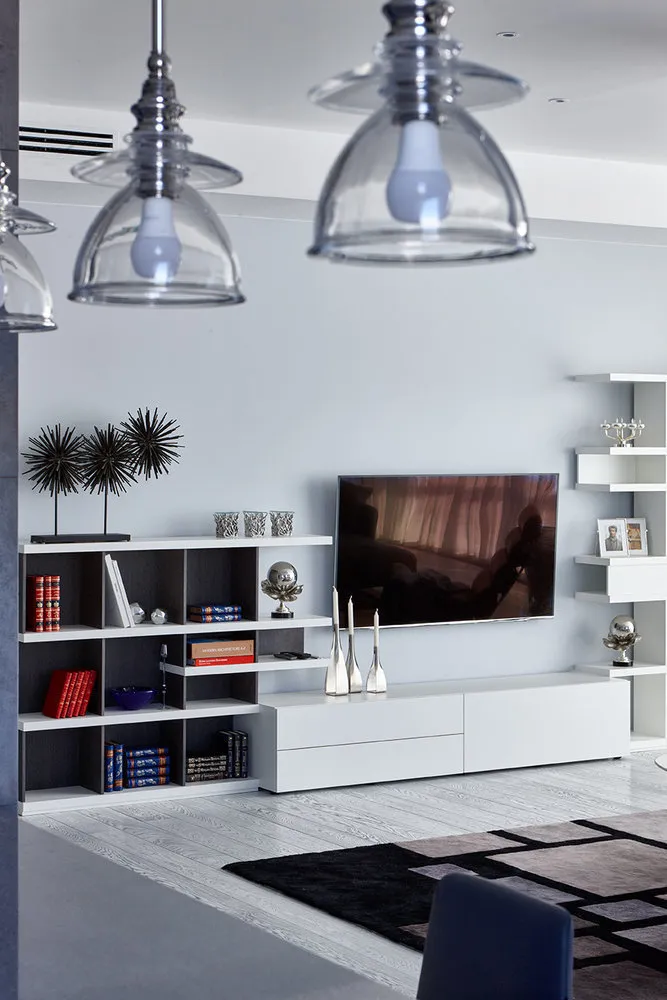 照片:现代风格客厅,建议 – 我们网站上的照片