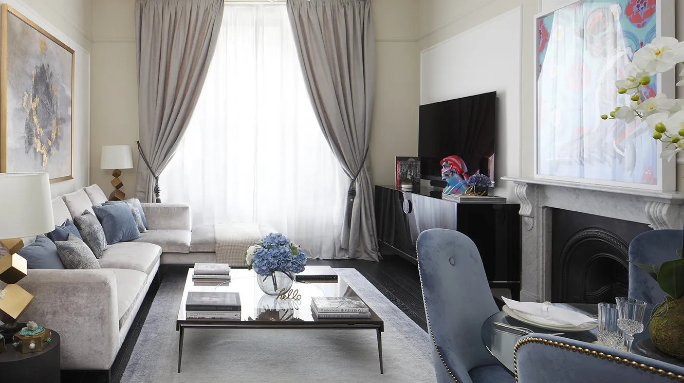 照片:现代风格客厅,建议 – 我们网站上的照片