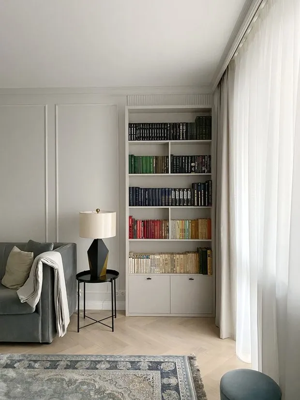 Foto: estilo clásico, apartamento, proyecto de la semana, Moscú, edificio de panel, 3 habitaciones, 60-90 metros, Irina Sagun – foto en nuestro sitio web