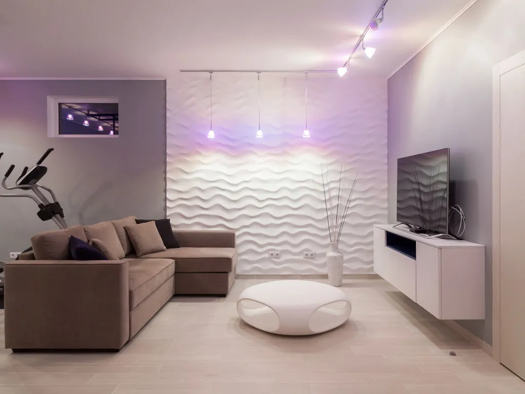 照片:现代风格客厅,建议 – 我们网站上的照片