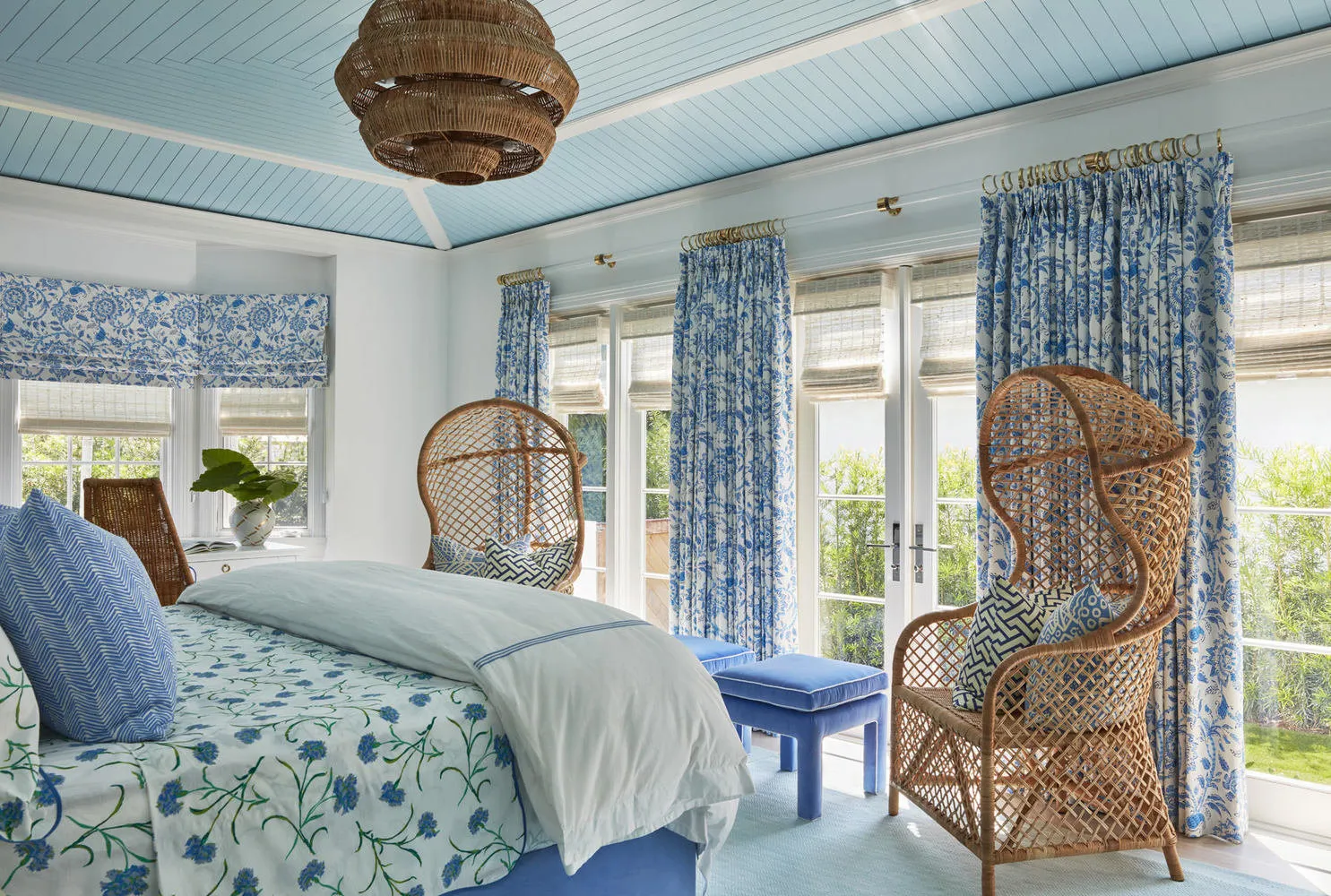 照片：普罗旺斯和小屋风格卧室，室内装饰，房屋，小屋，房屋和小屋——我们网站上的照片