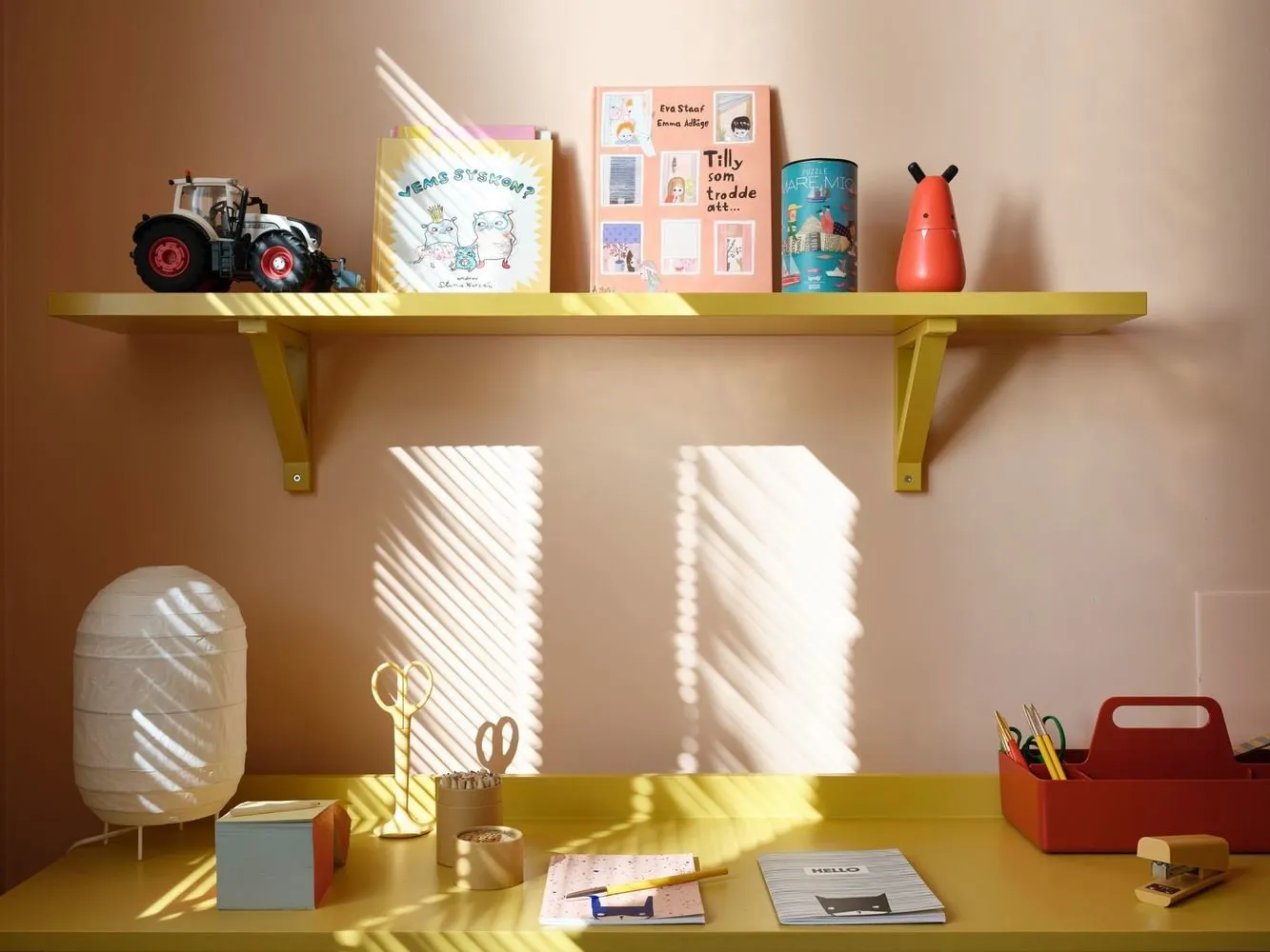 Photo: Scandinavian children's room, Interior decoration, Sweden, Stockholm – photo on our website