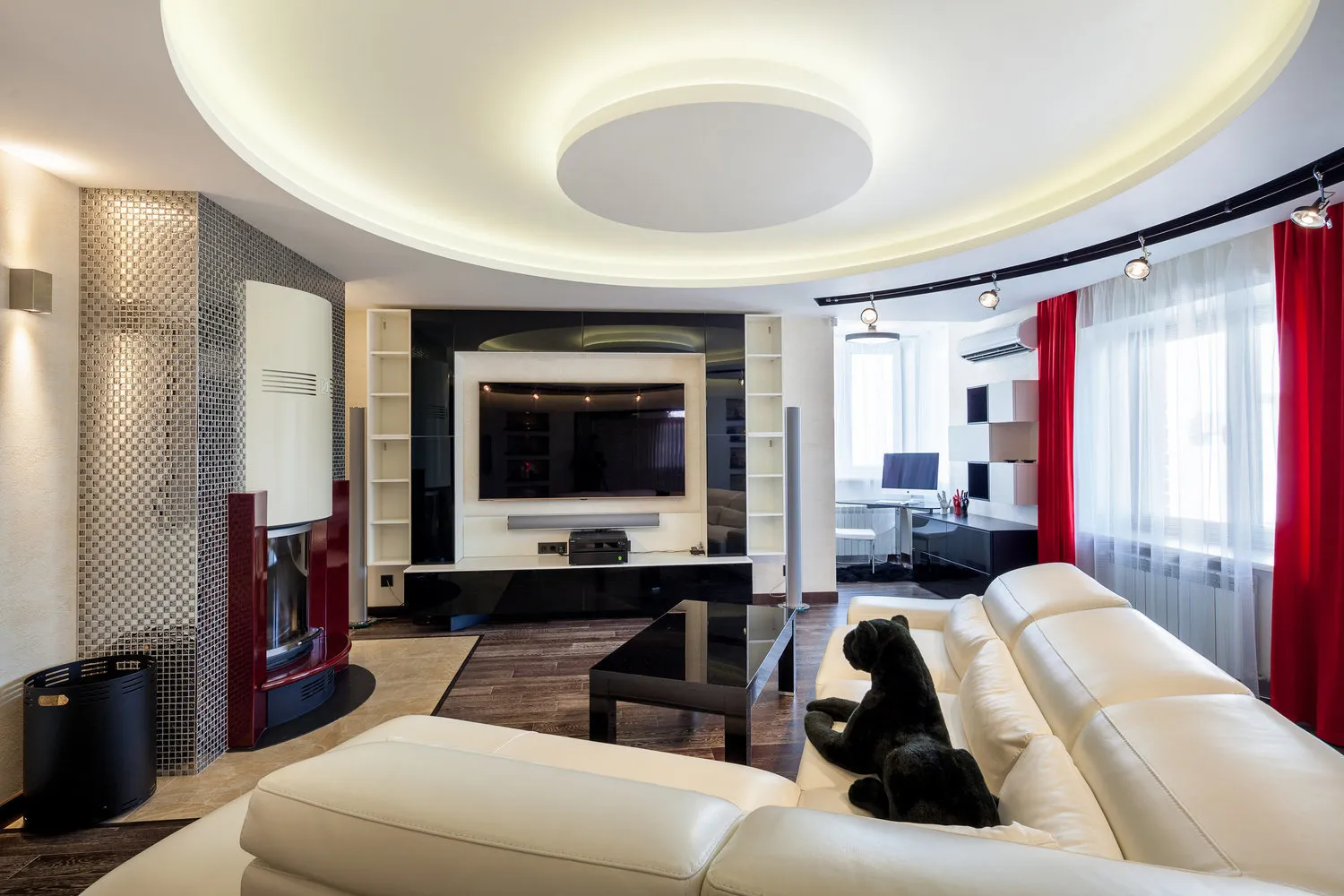 照片:现代风格客厅,建议 – 我们网站上的照片