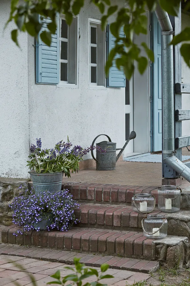 照片:普罗旺斯与乡村风格景观,北欧风格,室内装饰,房屋,白色,木屋,米色,蓝色,波兰,家居与木屋——我们网站上的照片