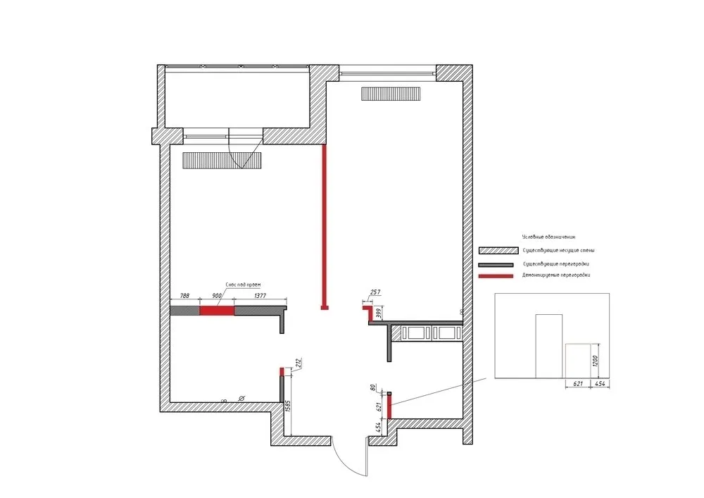 Фотографія: Планування в стилі Лофт, Квартира, Студія, Перепланування, VizDiz – фото на нашому сайті