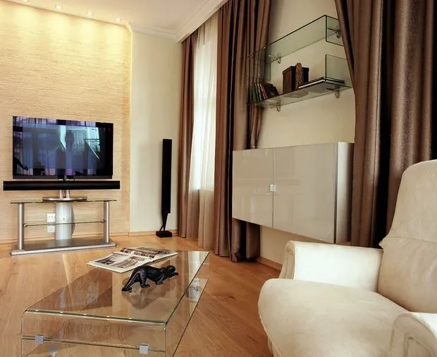 照片:现代风格客厅,建议 – 我们网站上的照片