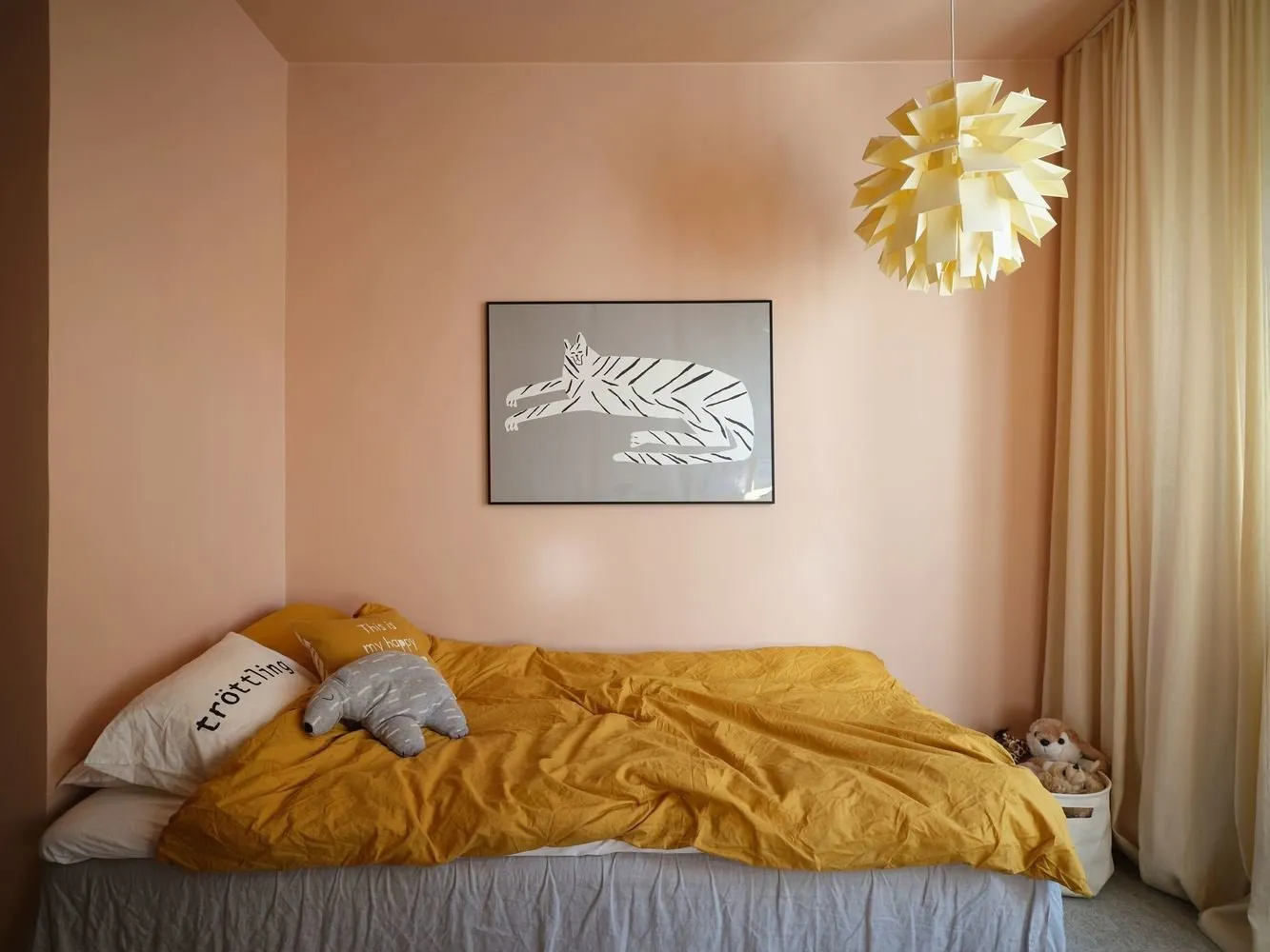 Photo: Scandinavian children's room, Interior decoration, Sweden, Stockholm – photo on our website