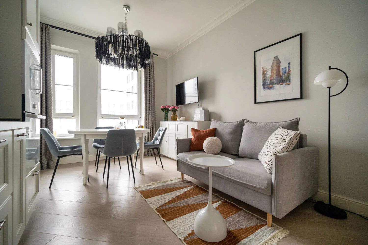 Фотография: в стиле , Квартира, Переделка, Панельный дом, 3 комнаты, Наталья Короткова – фото на нашем сайте