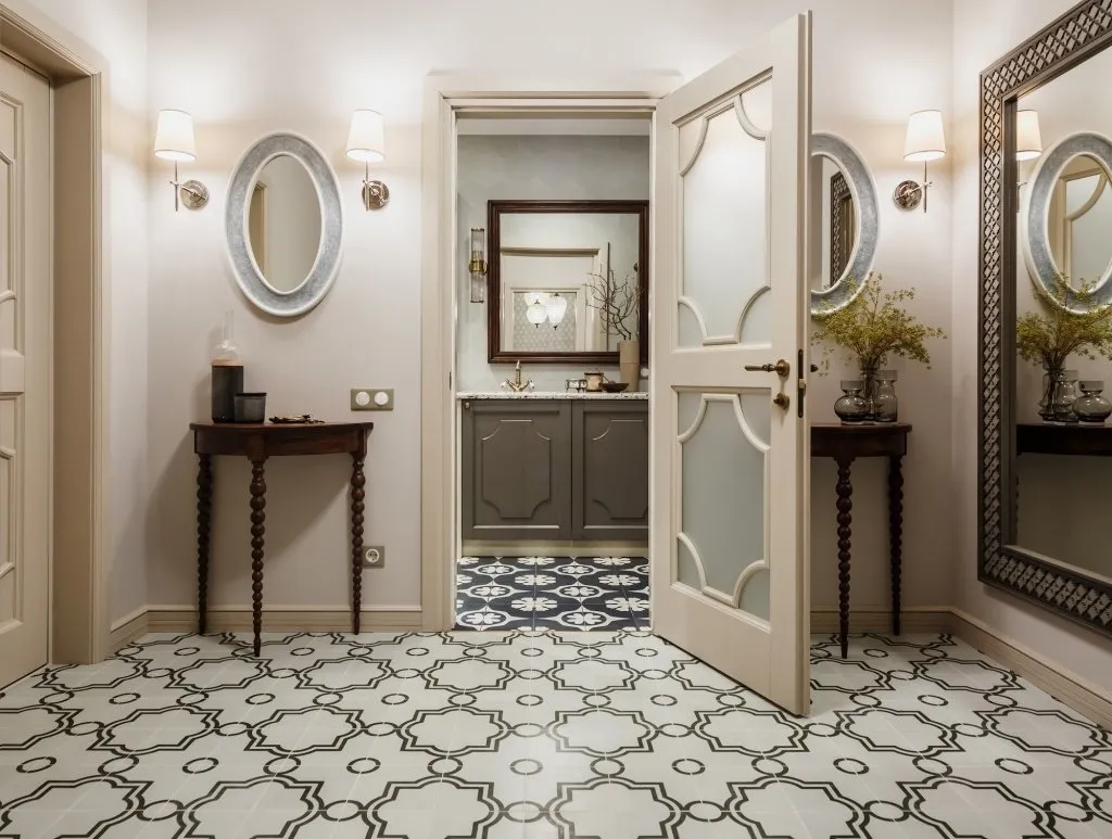 新莫斯科三居室公寓。设计：娜迪亚·扎托娃，Enjoy Home