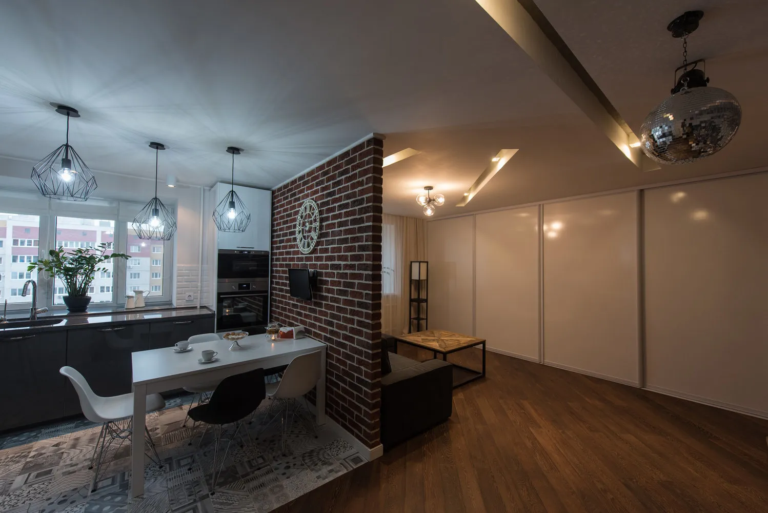 照片:现代风格客厅,建议 – 我们网站上的照片