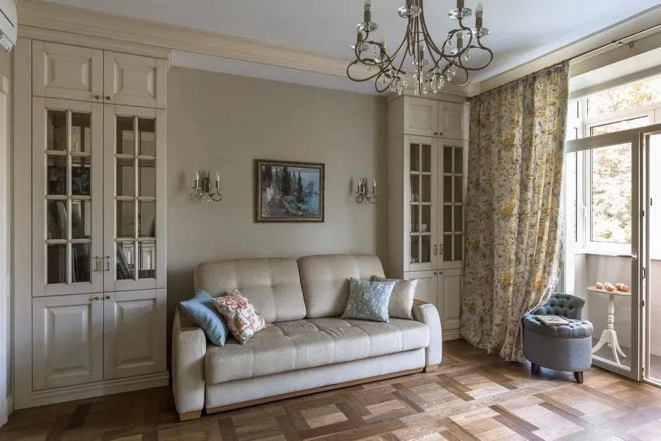 照片:经典风格客厅,提示——我们网站上的照片