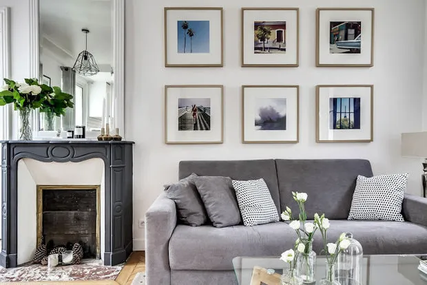 照片：现代风格客厅，提示，几何学，娜塔莉亚·阿纳赫金娜，家具公园，朱莉娅·韦塞尔洛娃，家具百科全书，奥尔加·西鲁赫，Mk-Interio，塔季扬娜·布特曼，博士，完美室内——我们网站上的照片