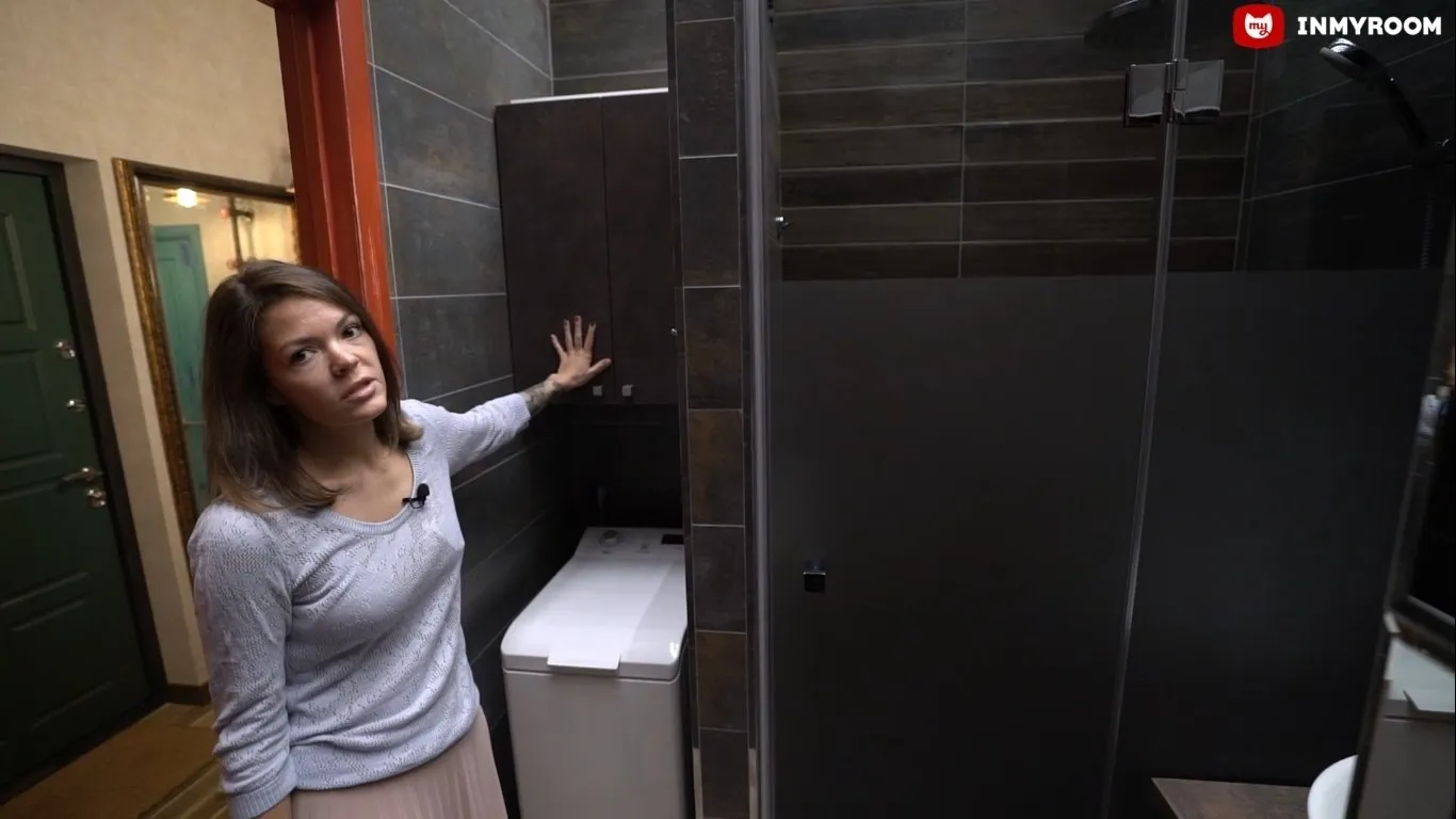 照片:厨房与餐厅,极简主义、loft、现代、公寓、工作室、技巧,40-60平方米,安娜斯塔西娅·安特鲁波娃 – 网站上的照片