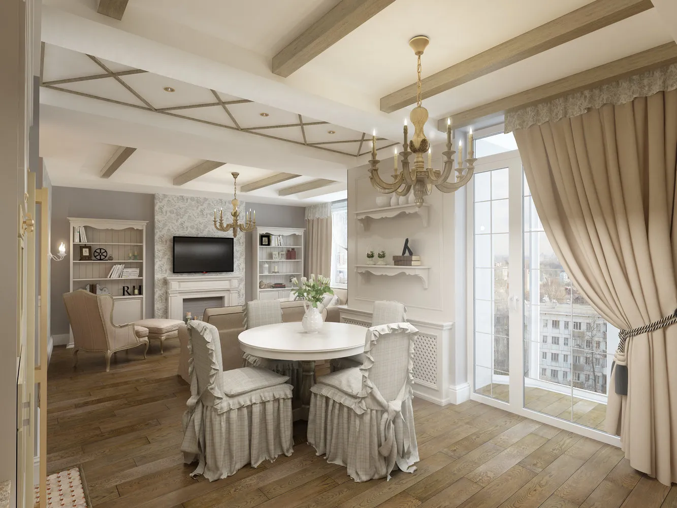 来自French Sophistication作品集的照片 – 我们网站上的室内设计照片