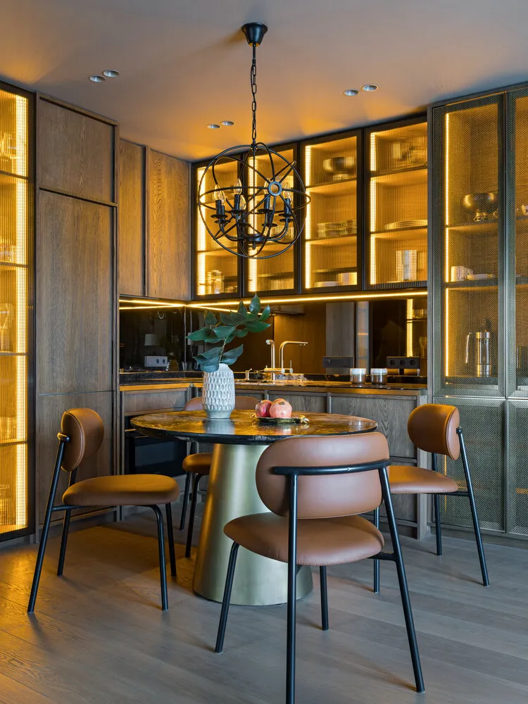 Foto: estilo , Apartamento, Proyecto del día, Estambul, 60-90 metros, Olga Ivanova, ecléctico con elementos de etnicidad y diseño moderno, Andrés Ivanov – foto en nuestro sitio web