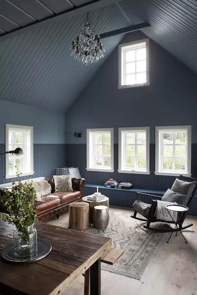 Photo: Living room in Scandinavian style, House, Cottage, House and Garden – photo on our site