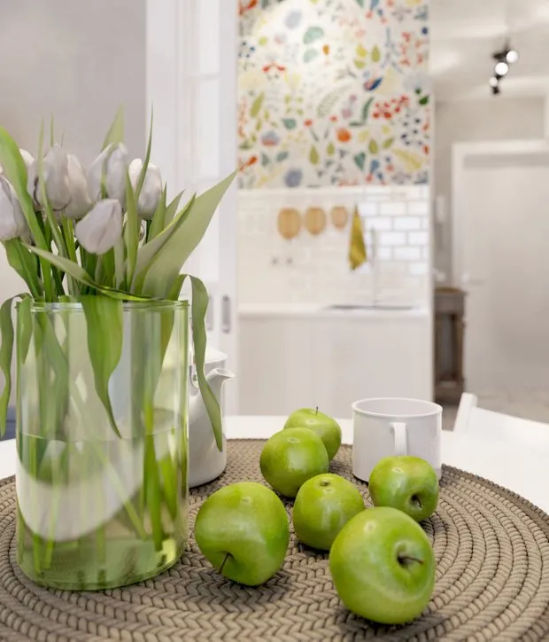 Foto: Estilo moderno, apartamento pequeño – fotos en nuestro sitio web